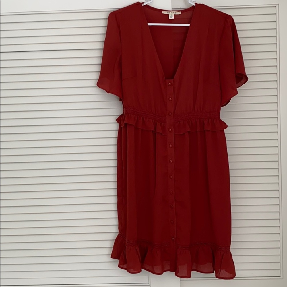 Burgundy and Beautiful - Light and Easy Dress